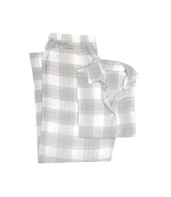 Pižama moterims „Grey checks“ (S/M)