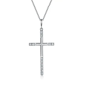 Sidabrinis pakabukas Cross