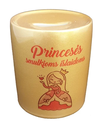 Keraminė taupyklė "Princesės smulkioms išlaidoms"