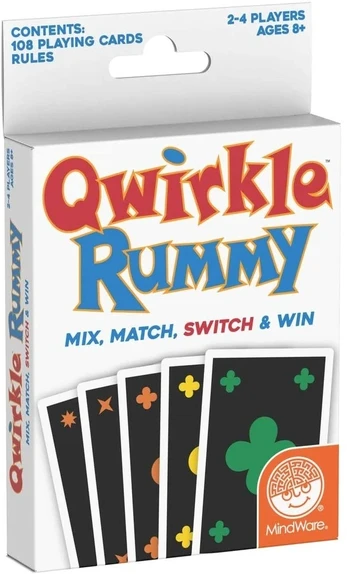 Stalo žaidimas „Qwirkle Rummy“