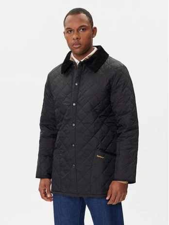 Barbour Demisezoninė striukė MQU0001BK91 Juoda Regular Fit