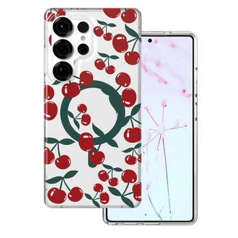 Dėklas Mocco Cherry Mag Back Case for Samsung Galaxy S25 Ultra