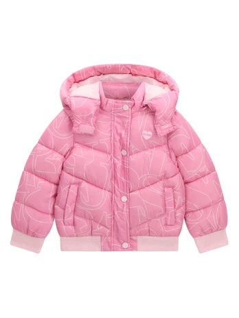 Guess Žieminė striukė K6YL04 W2597 Rožinė Regular Fit