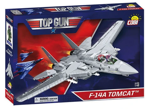 Konstruktorius Cobi Top Gun 4-14A Tomcat, plastikas
