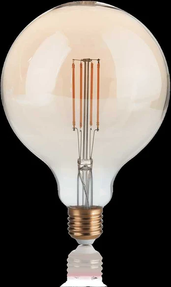 4W LED lemputė E27, 2200K, gintaro spalvos, 151724