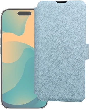 Oem Flip case for iPhone 17 PRO / 18 PRO Max Protect light mėlynas