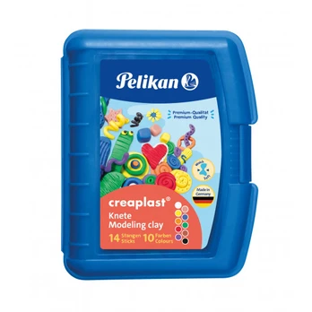 Plastilinas 10sp 240g mėlyna dėž