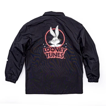 Reebok Looney Tunes Jacket Black - Dydis S (HG6527 Striukės)
