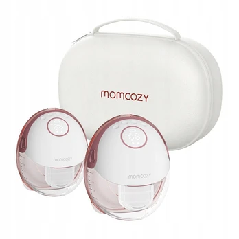 Momcozy M6 dvipusis elektrinis krūties siurblys, raudonas