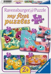 Ravensburger - Sweet Dinos 2/4/6/8p (12004249)