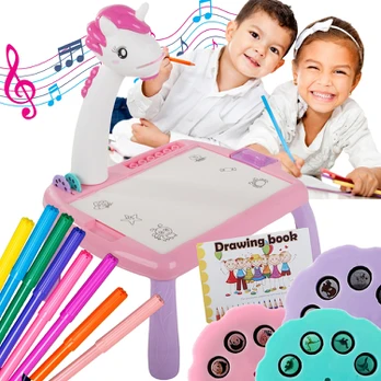 Verk Group Table with projector 2022-4 pink (48)