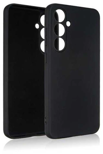 Beline Dėklas Silicone Samsung S24 FE juoda/juodas