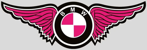BMW WINGS motociklo lipdukai – TR-1549