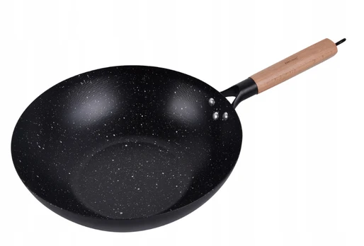Keptuvė King Hoff Wok KH-1983, 30 cm, anglies plienas