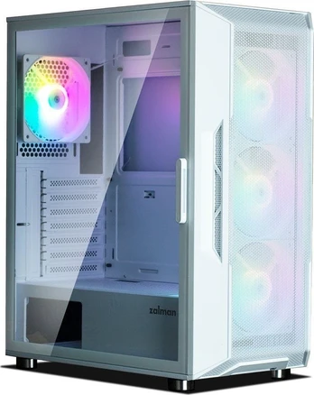 Computer case I3 Neo ATX Mid Tower RGB 4xfan, white