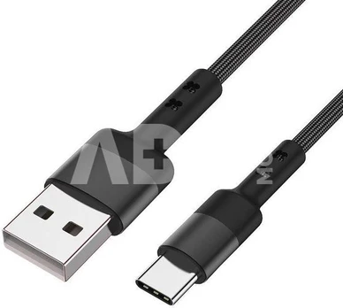 Caruba USB A to USB C 60W Cable 1 Meter Black