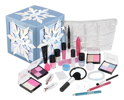 ZMILE COSMETICS Advent Calendar Snow Flake Cube Frosty White šešėliai