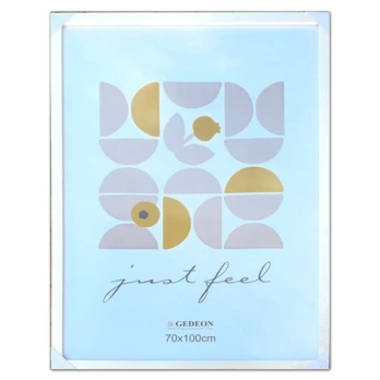 Rėmelis GED 70x100 med YF70 plexi| baltas |30mm