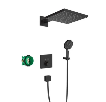 concealed shower system with ShowerSelect thermostat. matt juodas
