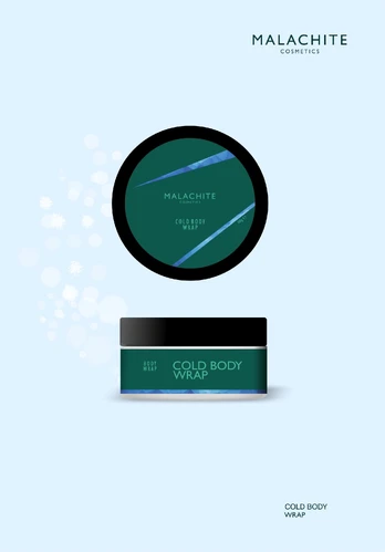 Įvyniojimo kremas kūnui MALACHITE COSMETICS "Cold wrap", 200ml