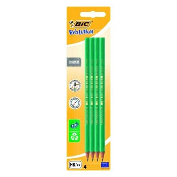 Bic Pieštukas Evolution Original HB, 4 vnt. rinkinys 000167