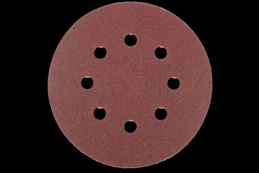 Šlifavimo diskelis CORTEX, 125 mm, 8 skylės, F320, su veliūru