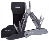 Daugiafunkcinis įrankis, universalios Proline Multi-Tool + Folding Knife Set 30060 kaina
