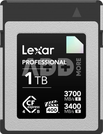 Lexar CFexpress 4,0 Pro Diamond R3700/W3400 (VPG400) 1TB