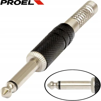 Proel S210 Jack Mono Juodas Tiesus Jungtis