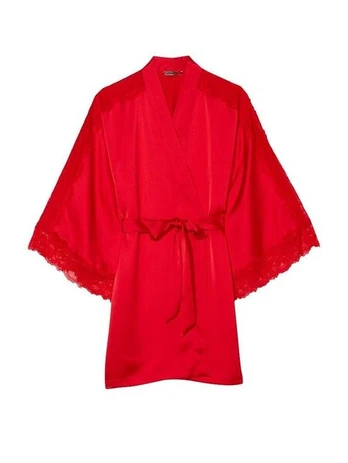 Victoria's Secret chalatas moterims, raudonas, M/L
