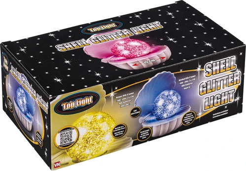Top-Light Top Light - Shell Lamp with Glitter Light (71250)