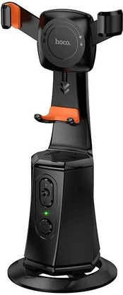 HOCO mobile phone holder 360 degree with auto face tracking K26 juodas