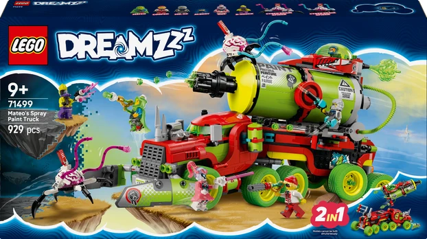 LEGO DREAMZzz 71499 Mateo's Spray Paint Truck