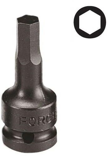 Force Šešiakampis-galvutė smūginis Hex 5mm 1/2"