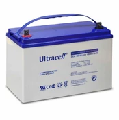 Akumuliatorius Ultracell UCG100-12 (100Ah, 12V) kaina