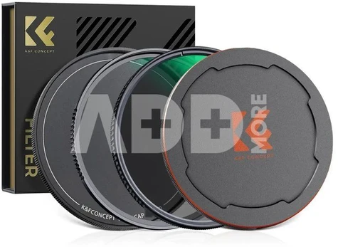 K&F Concept K&F 49mm 2 in 1 Filter Kit MCUV+CPL Filter Kit with Metal Caps
