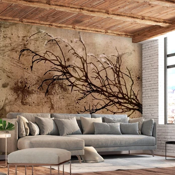 Artgeist Fototapetas - Rickety Cherry Tree
