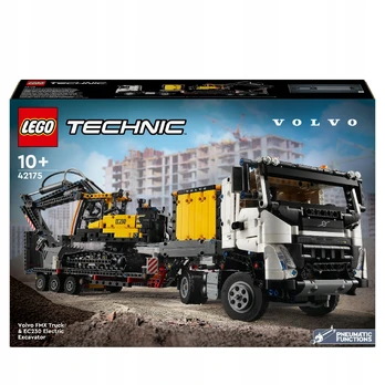 LEGO Technic 42175 Volvo FMX sunkvežimis ir EC230 elektrinis ekskavatorius