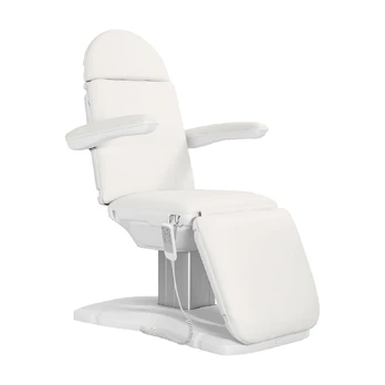 Elektrinis kosmetologinis gultas Sillon Eclipse, 4 pavaros – baltas