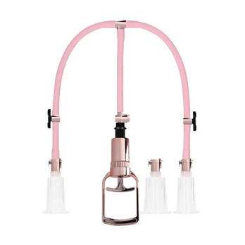 Pumped By Shots Shots Pumped Intimate Stimulation Pump Set Medium-Large, 3 Cups