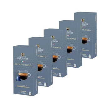 Kavos kapsulės Gran Caffe Garibaldi - Decaffeinato, 50 vnt.