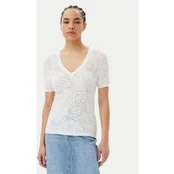 Morgan Megztinis 251-MPALM Balta Regular Fit