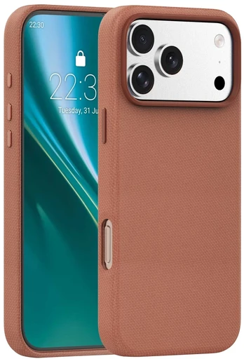 Dėklas Telforceone Etteri Elegant Mag case for iPhone 17 Pro Max / 18 Pro Max ruda