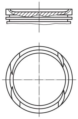 Stūmoklis MAHLE 010 05 00