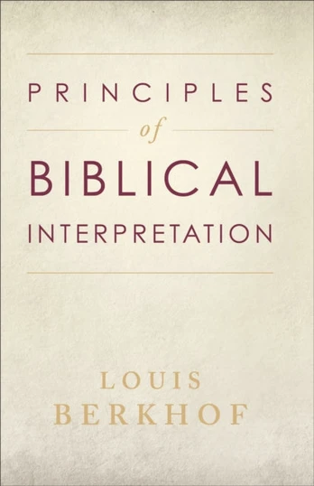 Principles of Biblical Interpretation