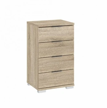 Komoda Intermeble Praga 4S, ruda