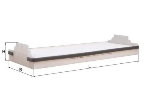Filtras, salono oras KNECHT LA 154