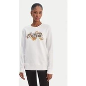 Versace Jeans Couture Džemperis 80HAIE02 CF00E Balta Regular Fit