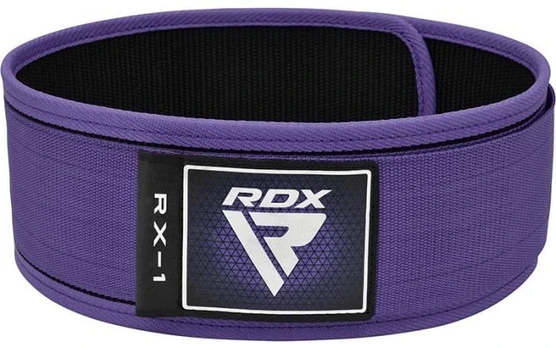 Sunkiosios atletikos diržas RDX RX1, violetinė, XS
