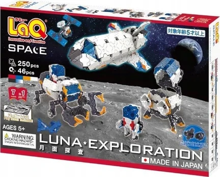 Konstruktorius Laq Space Series Lunar Exploration, plastikas